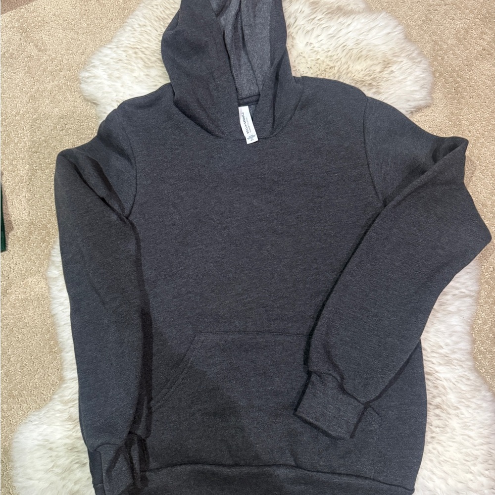 Bella Canvas Charcoal Hoodie